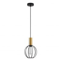 SE21-GM-4-GR1 ADEPT TUBE Gold Matt Pendant Black Metal Grid+ SE21-GM-4-GR1 ADEPT TUBE Gold Matt Pendant Black Metal Grid+
