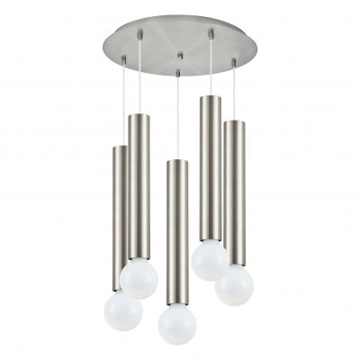 SE21-NM-5-5NM ADEPT TUBE NICKEL MAT Nickel Matt Pendant+