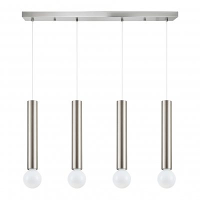 SE21-NM-5-4NM ADEPT TUBE NICKEL MAT Nickel Matt Pendant+