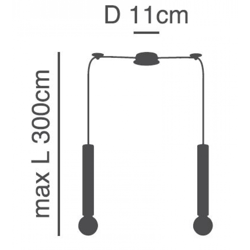 SE21-BL-5-BL2 ADEPT TUBE BLACK Black Pendant+ SE21-BL-5-BL2 ADEPT TUBE BLACK Black Pendant+