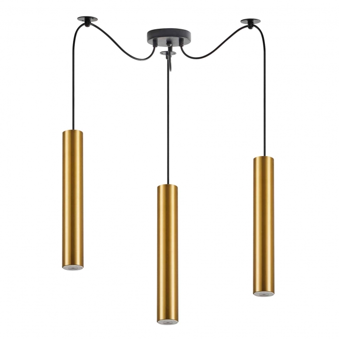 SE21-GM-5-BL3 ADEPT TUBE GOLD MATT Gold Matt Pendant+