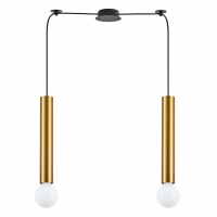 SE21-GM-5-BL2 ADEPT TUBE GOLD MATT Gold Matt Pendant+