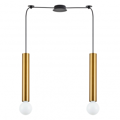 SE21-GM-5-BL2 ADEPT TUBE GOLD MATT Gold Matt Pendant+