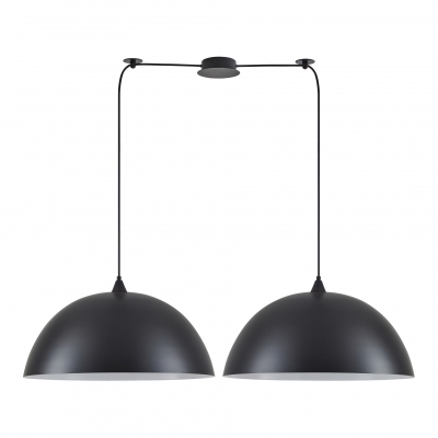 SE21-BL-B10-BL2-MS50 ADEPT PENDANT Black Metal Pendant+