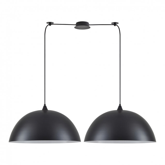 SE21-BL-B10-BL2-MS50 ADEPT PENDANT Black Metal Pendant+