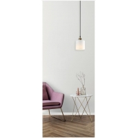 SE21-BR-10-SH1 MAGNUM BRONZE White Shade Pendant+ SE21-BR-10-SH1 MAGNUM BRONZE White Shade Pendant+