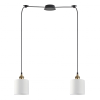 SE21-BR-10-BL2-SH1 MAGNUM BRONZE White Shade Pendant+ SE21-BR-10-BL2-SH1 MAGNUM BRONZE White Shade Pendant+