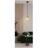 SE21-BR-10-SH3  MAGNUM BRONZE Brown Shade Pendant+