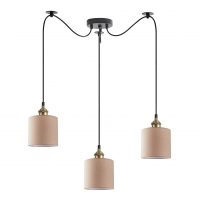 SE21-BR-10-BL3-SH3 MAGNUM BRONZE Brown Shade Pendant+ SE21-BR-10-BL3-SH3 MAGNUM BRONZE Brown Shade Pendant+