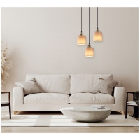 SE21-BR-10-3BL-SH3 MAGNUM BRONZE Brown Shade Pendant+ SE21-BR-10-3BL-SH3 MAGNUM BRONZE Brown Shade Pendant+