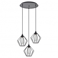 SE21-BL-B10-3BL-GR1 ADEPT PENDANT Black Metal Grid Pendant+ SE21-BL-B10-3BL-GR1 ADEPT PENDANT Black Metal Grid Pendant+