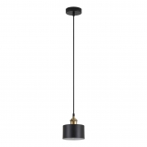 SE21-BR-10-MS1 MAGNUM BRONZE Black Metal Shade Pendant+