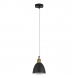 SE21-BR-10-MS2 MAGNUM BRONZE Black Metal Shade Pendant+