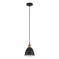SE21-BR-10-MS2 MAGNUM BRONZE Black Metal Shade Pendant+