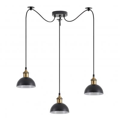 SE21-BR-10-BL3-MS3 MAGNUM BRONZE Black Metal Shade Pendant+ SE21-BR-10-BL3-MS3 MAGNUM BRONZE Black Metal Shade Pendant+