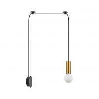 SE21-GM-4-NM1W ADEPT TUBE Gold Matt Wall Lamp+ SE21-GM-4-NM1W ADEPT TUBE Gold Matt Wall Lamp+