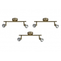 SE 140-BR2 (x3) Saba Packet Bronze adjustable spotlight+ SE 140-BR2 (x3) Saba Packet Bronze adjustable spotlight+