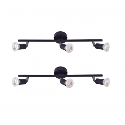 SE 140-B3 (x2) Saba Packet Black adjustable spotlight+ SE 140-B3 (x2) Saba Packet Black adjustable spotlight+