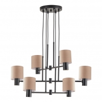 SE21-BL-100-SH3 ADEPT PENDANT Black Metal Pendant Brown Shade+ SE21-BL-100-SH3 ADEPT PENDANT Black Metal Pendant Brown Shade+