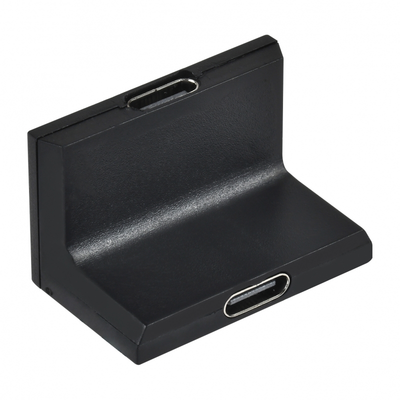 MF30-L MAGNETIC FLEX 48V Corner female L Micro USB connector Black 1Γ3 MF30-L MAGNETIC FLEX 48V Corner female L Micro USB connector Black 1Γ3
