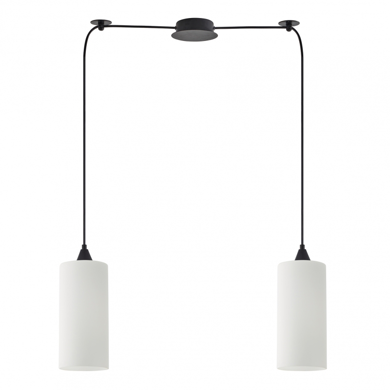 SE21-BL-4-BL2-GL3 ADEPT TUBE Pendant White Glass+ SE21-BL-4-BL2-GL3 ADEPT TUBE Pendant White Glass+