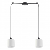 SE21-BL-B10-BL2-SH1 ADEPT PENDAT White Shade Pendant+