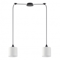 SE21-BL-B10-BL2-SH1 ADEPT PENDAT White Shade Pendant+ SE21-BL-B10-BL2-SH1 ADEPT PENDAT White Shade Pendant+