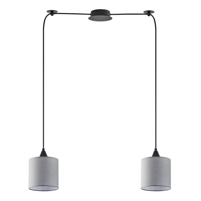 SE21-BL-B10-BL2-SH2 ADEPT PENDANT Grey Shade Pendant +