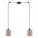 SE21-BL-B10-BL2-SH3 ADEPT PENDANT Brown Shade Pendant+