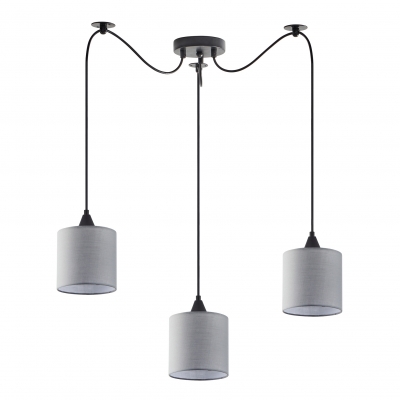 SE21-BL-B10-BL3-SH2 ADEPT PENDANT Grey Shade Pendanr+