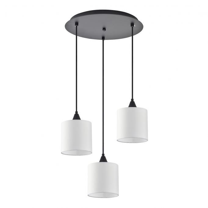 SE21-BL-B10-BL3-SH1 ADEPT PENDANT White Shade Pendant+