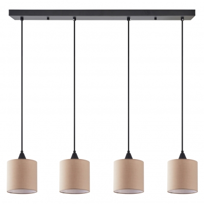SE21-BL-B10-4BL-SH3 ADEPT PENDANT Brown Shade Pendant+