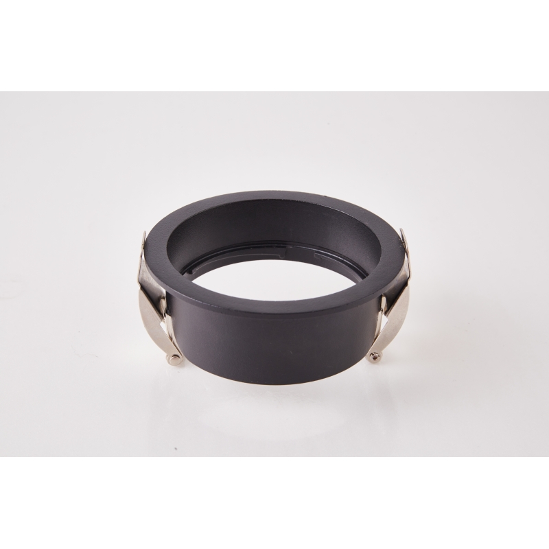 SE-SP-DL-R-BL CIELO SPOT COMPONENT RECESSED BLACK GU10/COB FOR HOLE 7,3cm. PAIRING WITH DEPO OR