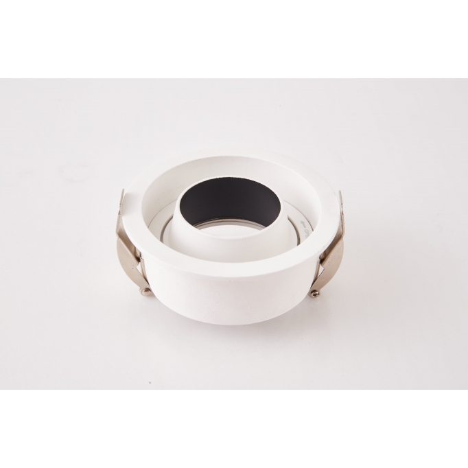 SE-SP-DL-R-WH CIELO SPOT COMPONENT RECESSED GU10/COB WHITE FOR HOLE 7,3cm. PAIRING WITH DEPO OR