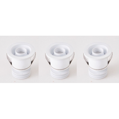 SE-SPL-CM-WH-3K MAVI SPOT LED CEILING OR RECESSED 3 LIGHT 3*2W  MOVABLE WHITE 3000K