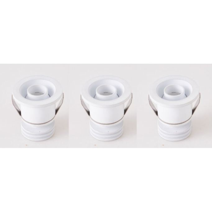 SE-SPL-CM-WH-3K MAVI SPOT LED CEILING OR RECESSED 3 LIGHT 3*2W  MOVABLE WHITE 3000K