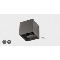 SE-WLL-3K-DG CUBO LED WALL LAMP 5W*2 3000K DARK GREY BODY ALUMINIUM SE-WLL-3K-DG CUBO LED WALL LAMP 5W*2 3000K DARK GREY BODY ALUMINIUM