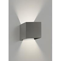 SE-WLL-3K-DG CUBO LED WALL LAMP 5W*2 3000K DARK GREY BODY ALUMINIUM