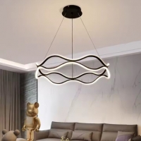 SE LED 60 ABER PENDANT BLACK 62W 3CCT 60x100cm IP20 220V 2 YEARS WARRANTY A3