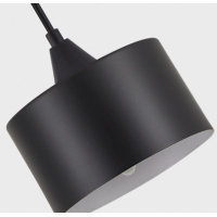 SE21-BL-B10-BL5-MS1 ADEPT PENDANT Black Metal Shade +