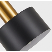 SE21-GM-9-MS1 ADEPT WALL LAMP Gold Matt and Black Metal Wall Lamp Black Metal Shade+ SE21-GM-9-MS1 ADEPT WALL LAMP Gold Matt and Black Metal Wall Lamp Black Metal Shade+