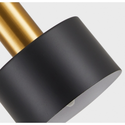 SE21-GM-52-MS1 ADEPT WALL LAMP Gold Matt Wall lamp with Switcher and Black Metal Shade+ SE21-GM-52-MS1 ADEPT WALL LAMP Gold Matt Wall lamp with Switcher and Black Metal Shade+