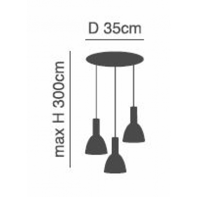SE21-GM-4-3BL-MS2 ADEPT TUBE Gold Matt Pendant Black Metal Shade+ SE21-GM-4-3BL-MS2 ADEPT TUBE Gold Matt Pendant Black Metal Shade+