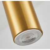 SE21-GM-5-5BL ADEPT TUBE GOLD MATT Gold Matt Pendant+