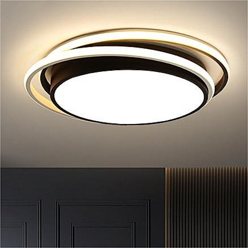 SE LED 48 AKIE BLACK CEILING 47x47x6cm  48W IP20 3CCT WITH MEMORY 2 YEARS WARRANTY Α1