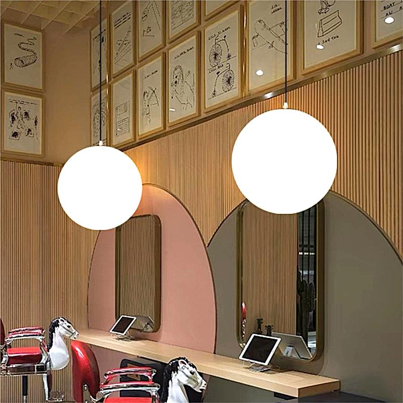 SE1120-1-OP ALESSIA Φ20 PENDANT OPAL GLASS Ε3