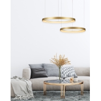 SE LED 100 AMAYA PENDANT GOLD MAT Δ5 SE LED 100 AMAYA PENDANT GOLD MAT Δ5