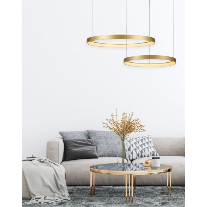 SE LED 80 AMAYA PENDANT GOLD MAT Δ5