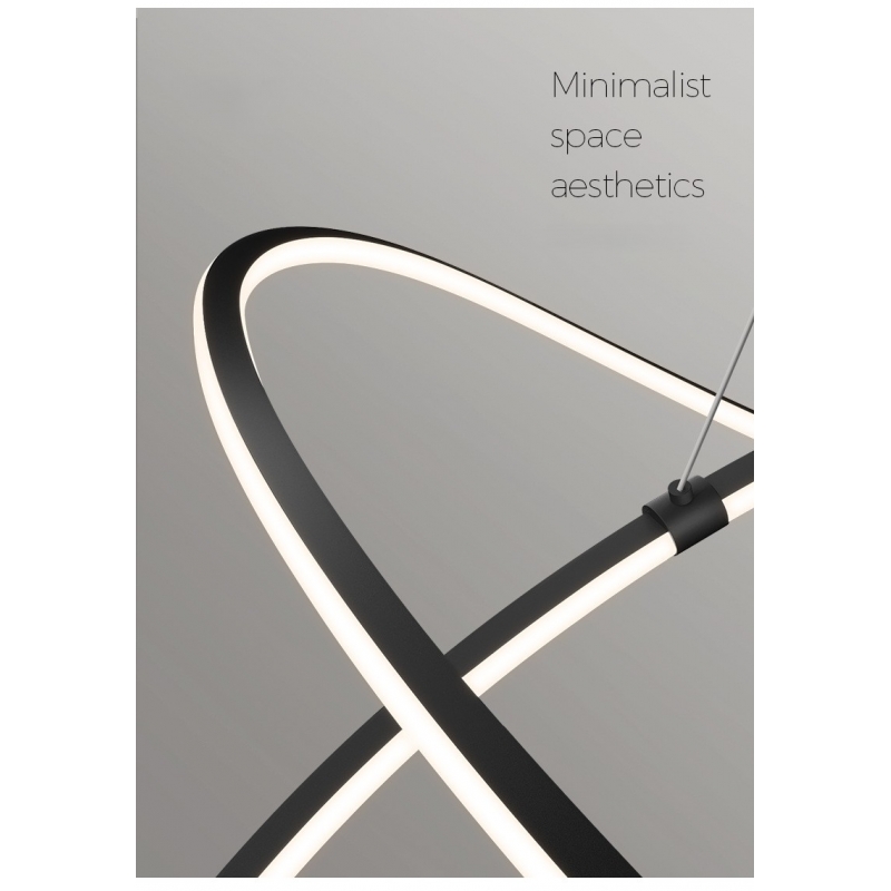 SE LED 60 ANITA PENDANT BLACK 96W 3CCT WITH MEMORY 2 YEARS WARRANTY Α2