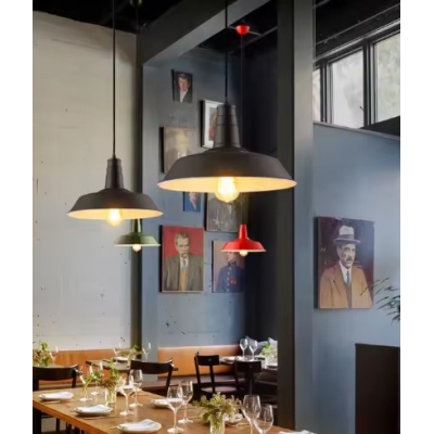 SE21-BL-35 SPACE PENDANT LAMP BLACK E27 35x100cm IP20 220V 2 YEARS WARRANTY Ε3